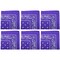 6 Pack Cotton Paisley Bandanas Multi-Purpose Accessories Everyday Use
